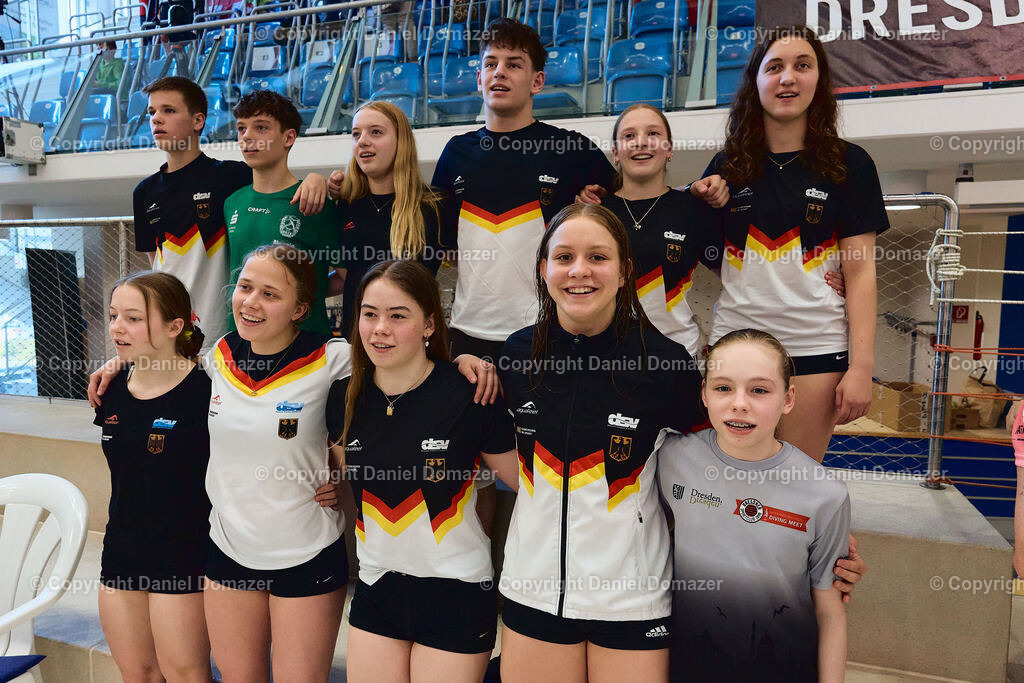 International Youth Diving Meet 2026 | Day 1 of 5 | International Youth Diving Meet 2026| Day 1 of 5 | 22.04.2026 | Youth diving competition featuring 1m and 3m springboard and platform at the Schwimmsportkomplex Freiberger Platz in Dresden.@ Domazer Photography - Realisiert mit Pictrs.com