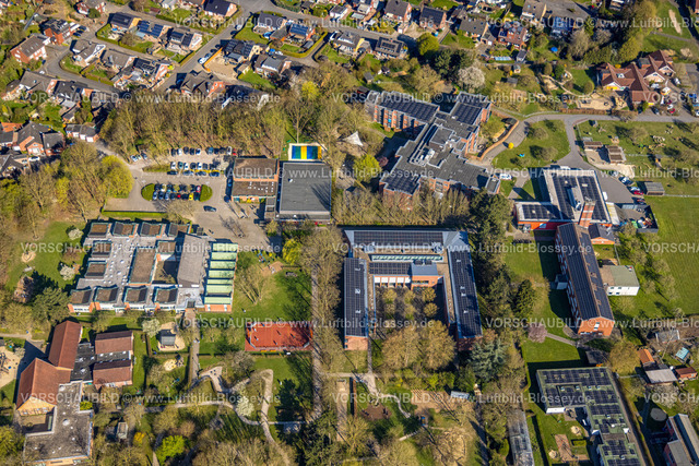 Nordkirchen250401141 | Luftbild, Vestische Caritas-Kliniken GmbH Kinderheilstätte, Maximlian-Kolbe-Schule, Nordkirchen, Münsterland, Nordrhein-Westfalen, Deutschland