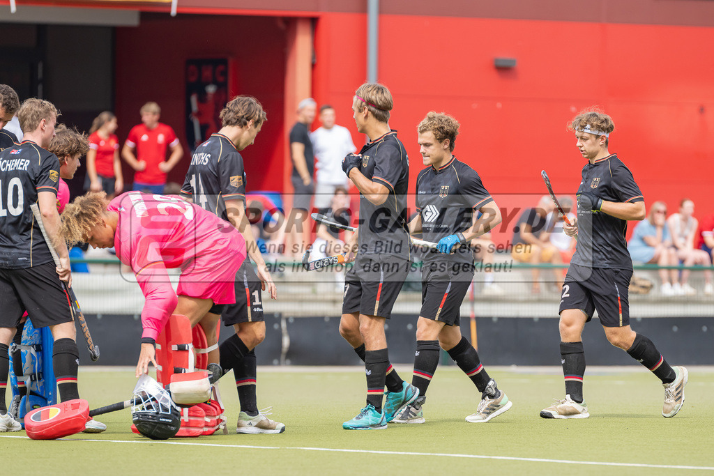 HK_20230822_103643 | 4 Nations Tournament Spiel um Platz 1 ( MU21 ) Indien - Germany am 22.8.2023 DHC Düsseldorf, Düsseldorf ,