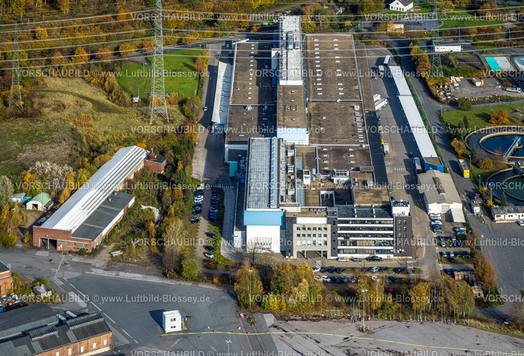 Hagen251100248 | Luftbild, Funke Verlag Zeitungsdruckereien, Autobahn A1, Boele, Hagen, Ruhrgebiet, Nordrhein-Westfalen, Deutschland