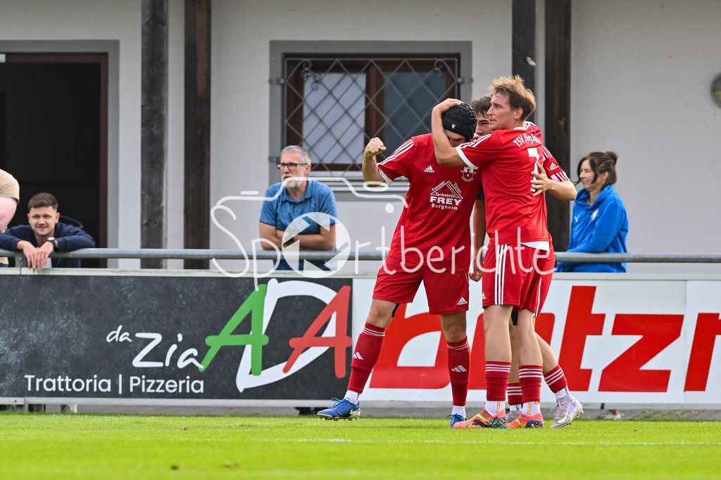 SpVgg Auerbach-Streitheim - TSV Burgheim | Jubel nach 0-1 durch Burgheim 9