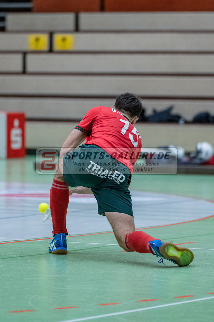 HK_20231216_107431 | 1. Bundesliga Herren  Crefelder HTC - Blau Weiß Köln am 16.12.2023 Sporthalle Glockenspitz, Krefeld , Bachmann Lucas Maximilian ( Crefelder HTC #15 )