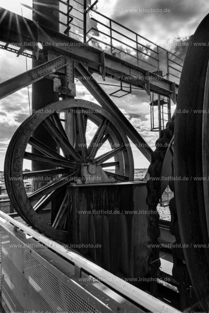 Seilrad am Schmelzofen | Landschaftspark Duisburg