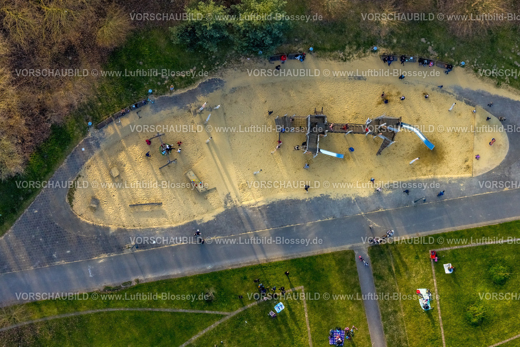 Hamm240305786 | Luftbild, Spielplatz im Lippepark, Stadtbezirk Herringen, Hamm, Ruhrgebiet, Nordrhein-Westfalen, Deutschland