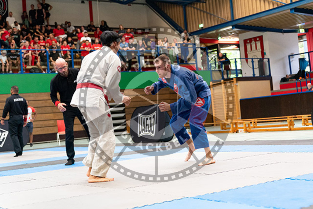 20230826PBB55090 | Fighters compete during the AJP INTLPRO BJJ and grappling competition in Hamburg, Germany, on August 26 2023.