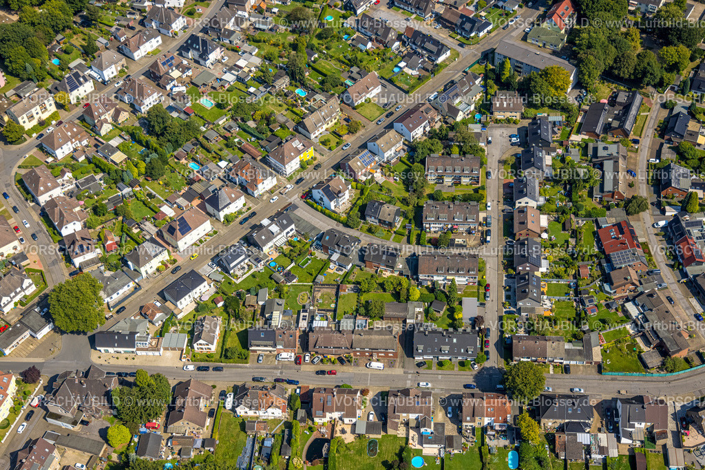 Gelsenkirchen240808378GE-Nord | Luftbild, Wohngebiet Wohnsiedlung zwischen Viktoriastraße und Bachstelzenweg, Resse, Gelsenkirchen, Ruhrgebiet, Nordrhein-Westfalen, Deutschland