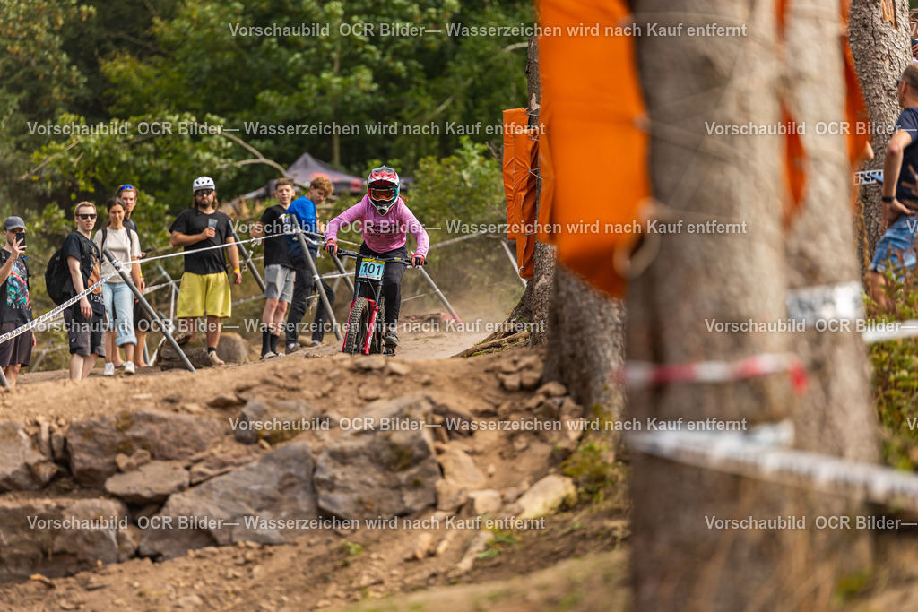 DM Downhill Ilmenau 2025 R1--8347 | OCR Bilder Fotograf Eisenach Michael Schröder