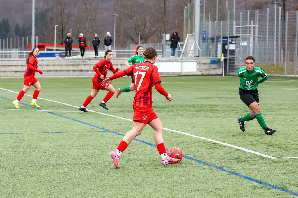 20260315-FCH-Steinheim_056 | 1.FC Heidenheim 1846 II vs. TV Steinheim, Fußball, Frauen, Bezirksliga, 2025/2026, 12. Spieltag, 15.03.2026 in Heidenheim, Kunstrasen b. Voith-Arena West(Foto: Michael Bulling) - Realisiert mit Pictrs.com