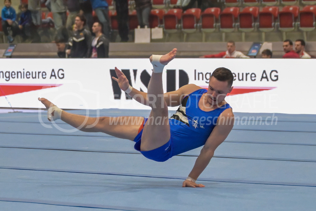 Schweizer Meisterschaften Kunstturnen Mannschaften Männer (A) - 22. November 2025 | Schweizer Meisterschaften Kunstturnen Mannschaften Männer (A)AXA Arena, WinterthurBild: Sportfotografie Markus Aeschimann | www.markus-aeschimann.ch - Realisiert mit Pictrs.com