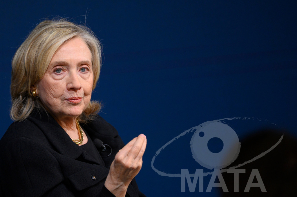 _DWI3193 | Die US-Politikerin Hillary Clinton auf der Veranstaltung Bridging Scholarship and Statecraft im Rahmen der Münchner Sicherheitskonferenz 2026. München, 13.02.2026 Bayern Deutschland  - Realisiert mit Pictrs.com