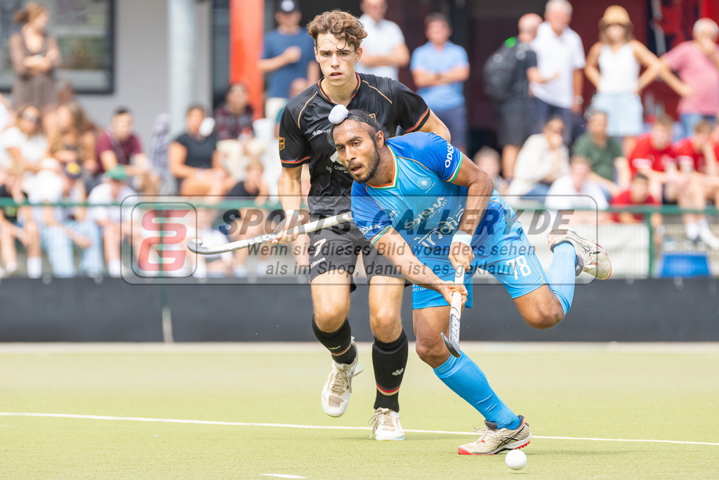 HK_20230822_103700 | 4 Nations Tournament Spiel um Platz 1 ( MU21 ) Indien - Germany am 22.8.2023 DHC Düsseldorf, Düsseldorf ,