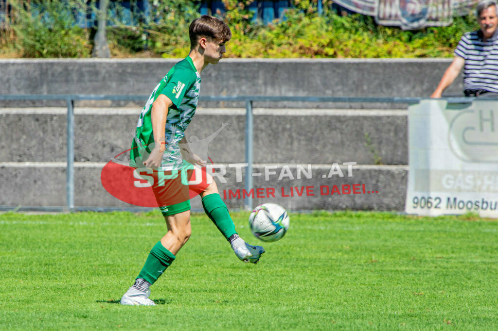 ASV Klagenfurt - Donau Klagenfurt | Luca Thaler (SV Donau Klagenfurt #8) ; ASV Klagenfurt - Donau Klagenfurt am 31.07.2022 in Klagenfurt
(ASV Platz Annabichl), AUSTRIA, (Photo by Ernst Krawagner sport-fan.at) - Realisiert mit Pictrs.com