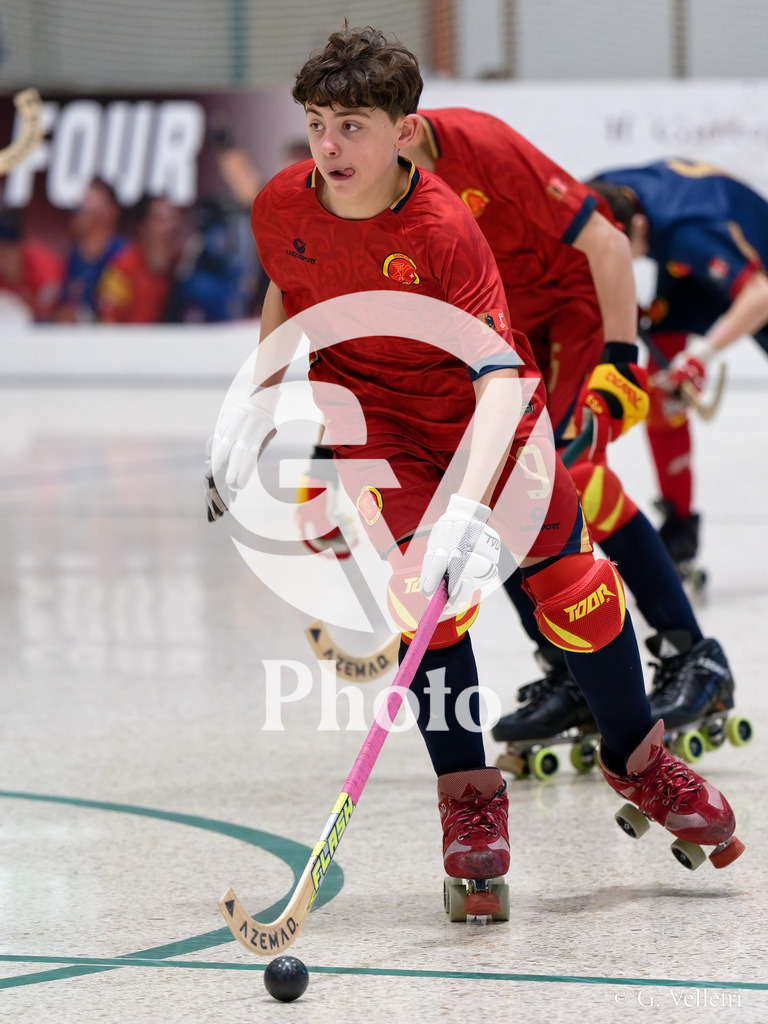 U17  - Geneve RHC B v Geneve RHC A  |  during the U17  match between Geneve RHC B and Geneve RHC A  at Centre sportif de la queue d'arve in Geneve, Switzerland