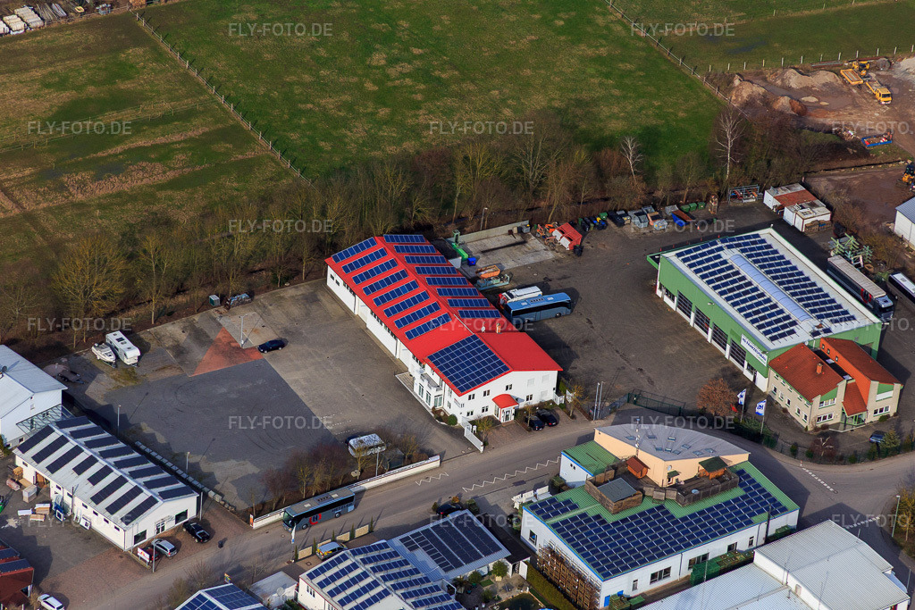 Luftbild: Fliehmann und Partner mbB in Herxheim bei Landau im Bundesland Rheinland-Pfalz in Deutschland. Foto: IMG_086437.jpg vom 26.02.2016 durch Werner Riehm/FLY-FOTO.deFliehmann und Partner » Steuerberater aus 76751 Jockgrim » Pfalz