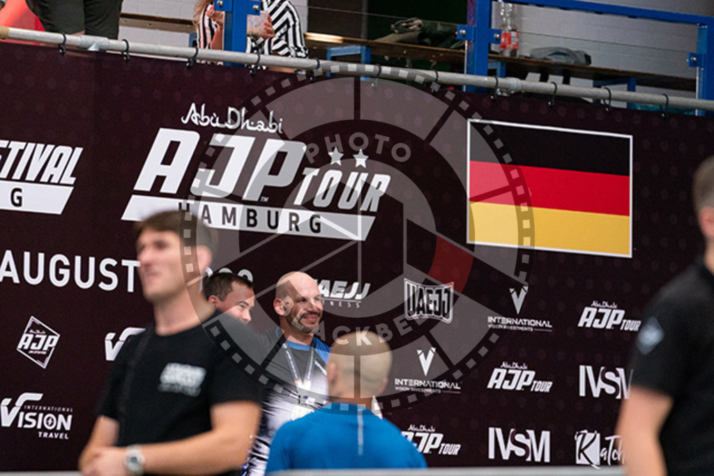 20230826PBB54357 | Fighters compete during the AJP INTLPRO BJJ and grappling competition in Hamburg, Germany, on August 26 2023.