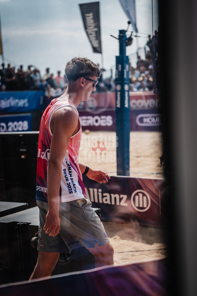 Beachvolleyball | Männer | Allianz German Beach Tour 2025 | Tourstop Düsseldorf | 18.05.2025 | Kristians Fokerots