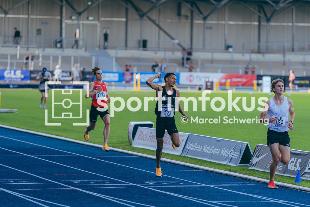 DM U23 U18 Bochum 2026 | Noah Cais (Laufgemeinschaft Wehringen) bei den Deutschen Meisterschaften der U18 &amp; U23 2026 im Lohrheidestadion in Bochum-Wattenscheid. - Realisiert mit Pictrs.com
