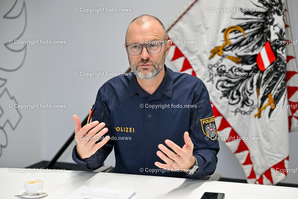 Andreas Pilsl_ Landespolizeidirektor Ooe_ 28.12.2023-16 | 28.12.2023, Landespolizeidirektion Oberoesterreich, AUT, Andreas Pilsl, im Bild Andreas Pilsl (Landespolizeidirektor Ooe)