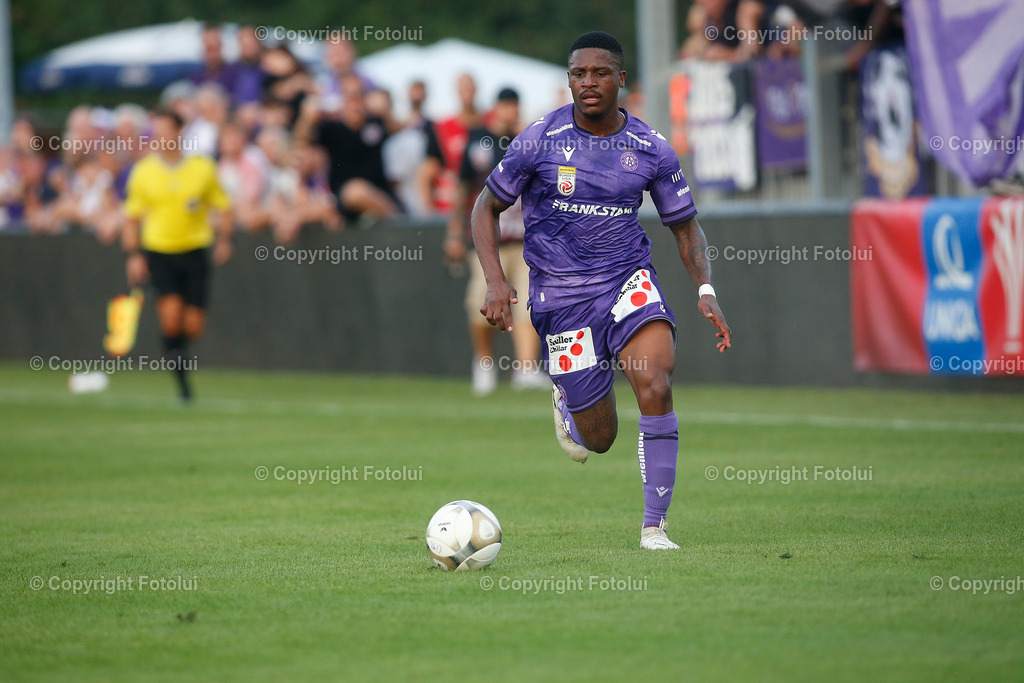A_LUI_280824_28 | SPORT FUSSBALL UNIQA OEFB CUP 2024 2.RUNDE ASKOE OEDT-WIENER AUSTRIA 28.08.2024 IM BILD: CRISTIANO (AUSTRIA) FOTO:FOTOLUI