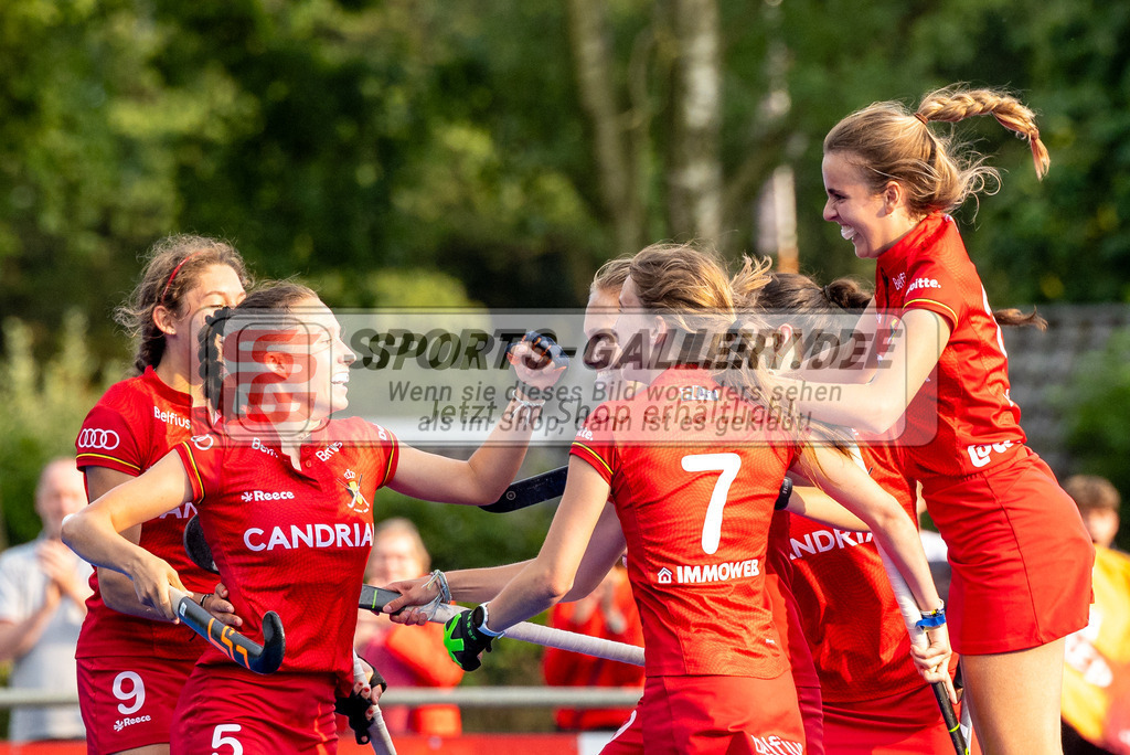 SFE_20230713_0064 | EuroHockey EM U18 Girls France vs Belgium am 13.07.2023 in Krefeld (Gerd-Wellen-Hockeyanlage), Photo: Stephan Fehrmann 2023 (Sports-Gallery)