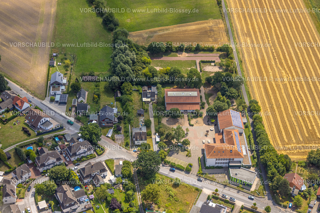 Hamm250702203Uentrop | Luftbild, Grundschule Im grünen Winkel, Brandheide, Uentrop, Hamm, Ruhrgebiet, Nordrhein-Westfalen, Deutschland