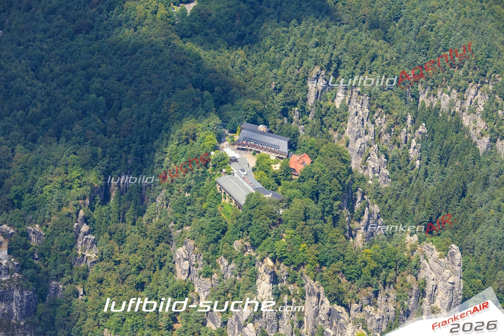 Luftbild von Saechsische_schweiz  - Luftaufnahme wurde 2016 von https://frankenair.de mittels Flugzeug (keine Drohne) erstellt - die Geschenkidee