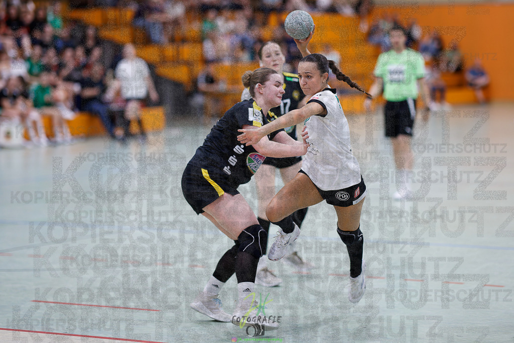 Quali-Turnier JBL wJA; Frisch Auf Göppingen - HC Rödertal | Quali-Turnier JBL wJA; Frisch Auf Göppingen - HC Rödertal am 31.05.2025 in Oberkleen (Weidig-Halle)Photo © 2025 - Jörg Heinrich - Realisiert mit Pictrs.com