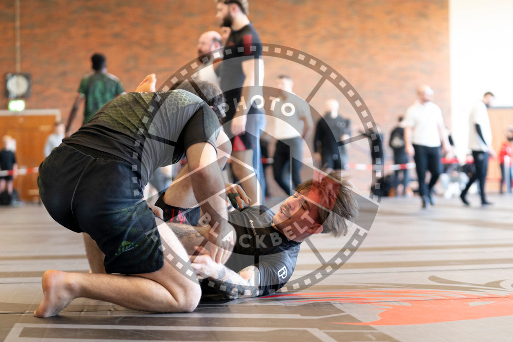 20240309PBB4408 | Fighters compete during the International Luta Livre (ILLCS) Spring Championship in Hannover, Germany, on March 9, 2024.