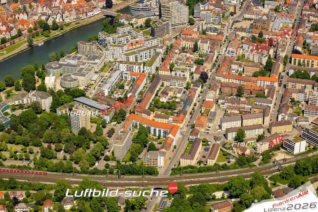 Das Luftbild zeigt Schützenstrasse Neu-Ulm - Die Luftaufnahme wurde 2023 vom UL-Flugzeug aus erstellt ( keine Drohne ) - Hochauflösende Luftaufnahme - Für grossformatige Ausdrucke geeignet. Die Geschenkidee !Mit Lizenz und Bildrechte bestellbar