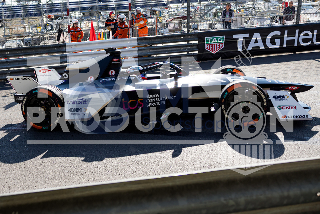 GEPA-20230506-101-147- | MONTE CARLO,MONACO,06.MAY.23 - MOTORSPORTS, FORMULA E - E-Prix of Monaco, Circuit de Monaco. Image shows Mitch Evans (NZL / Jaguar). 
Photo:GEPA pictures/ Matthias Trinkl