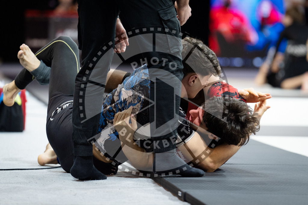 20260214PBB0201 | Fighters compete during the ADCC European Trials  competition day 1 in Belgrade, Serbia, on February 14, 2026.