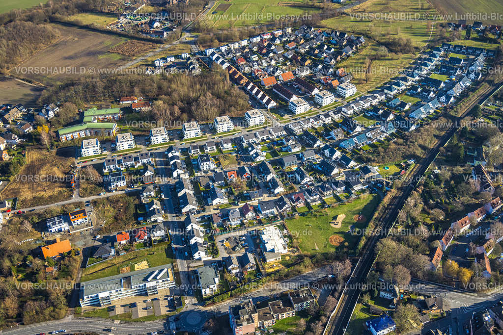 Dortmund240102441 | Luftbild, Mengede Zum Erdbeerfeld, Grüner Bogen Wohngebiet, Verkehrssituation,  Mengede, Dortmund, Ruhrgebiet, Nordrhein-Westfalen, Deutschland