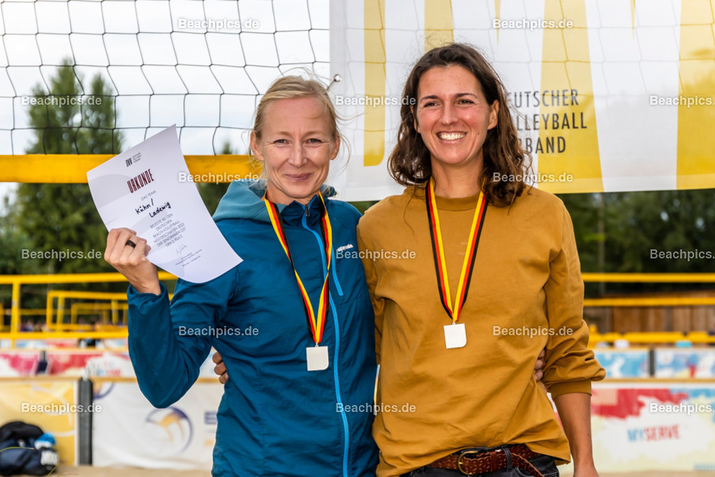 2022-00063228-Deutsche-Seniorinnen-Meisterschaft |  11.09.2022; Berlin Foto: Gerold Rebsch - www.beachpics.de
