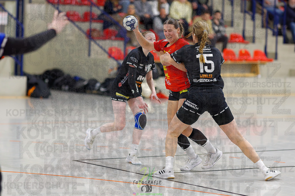 Frauen Regionalliga (HHV); HSG Wettenberg - HSG Twistetal | Frauen Regionalliga (HHV); HSG Wettenberg - HSG Twistetal am 08.11.2025 in Launsbach (Wettenberg) (Halle GS Launsbach (Wettenberg))Photo © 2025 - Jörg Heinrich - Realisiert mit Pictrs.com