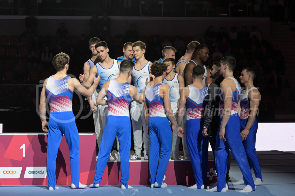 Schweizer Meisterschaften Kunstturnen Mannschaften Männer (A) - 22. November 2025 | Schweizer Meisterschaften Kunstturnen Mannschaften Männer (A)AXA Arena, WinterthurBild: Sportfotografie Markus Aeschimann | www.markus-aeschimann.ch - Realisiert mit Pictrs.com