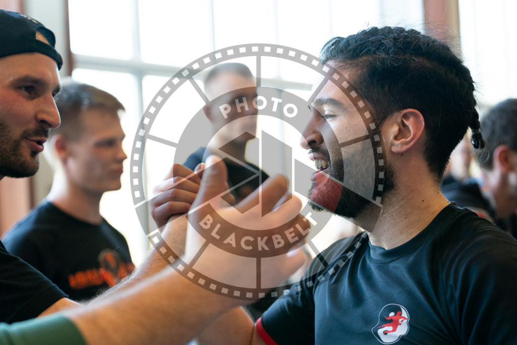 20250329PBB5289 | Fighters compete during the International Luta Livre (ILLCS) Germany IX Spring 2025 Competition spring on March 29, 2025 in Hannover, Germany.© Chiara Dazi