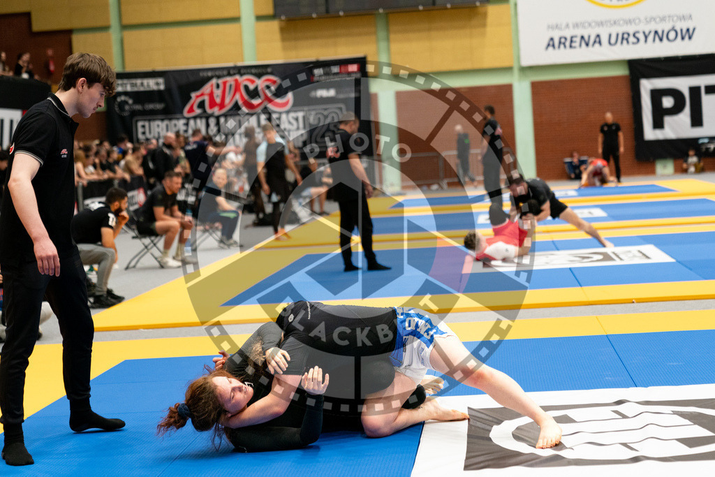 20230916PBB7110 | Fighters compete during the grappling tournement ADCC Trials (European, Middle East and African Championship) in Warsaw, Poland, on September 16, 2023.
