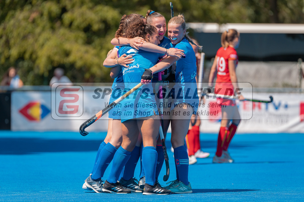 HK_20230708_109774 | Euro Hockey WU18 Belgium - Scotland Championship Girls &amp; Boys am 8.7.2023 CHTC , Krefeld ,