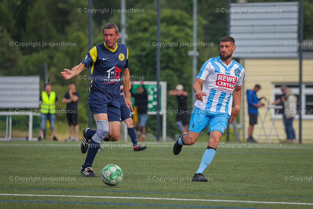 BQ3I4915 | 06.06.2023; Relegation zur Kreisliga B Dillenburg; Kunstrasenplatz Herborn; SG Guntersdorf/Herborn - SSV Hirzenhain; Ergebnis 5:1 (1:0)