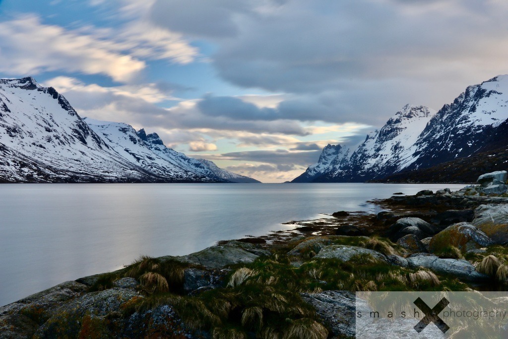 Midnightsun at the Ersfjørd | Ersfjørd (Norway/Norwegen)
