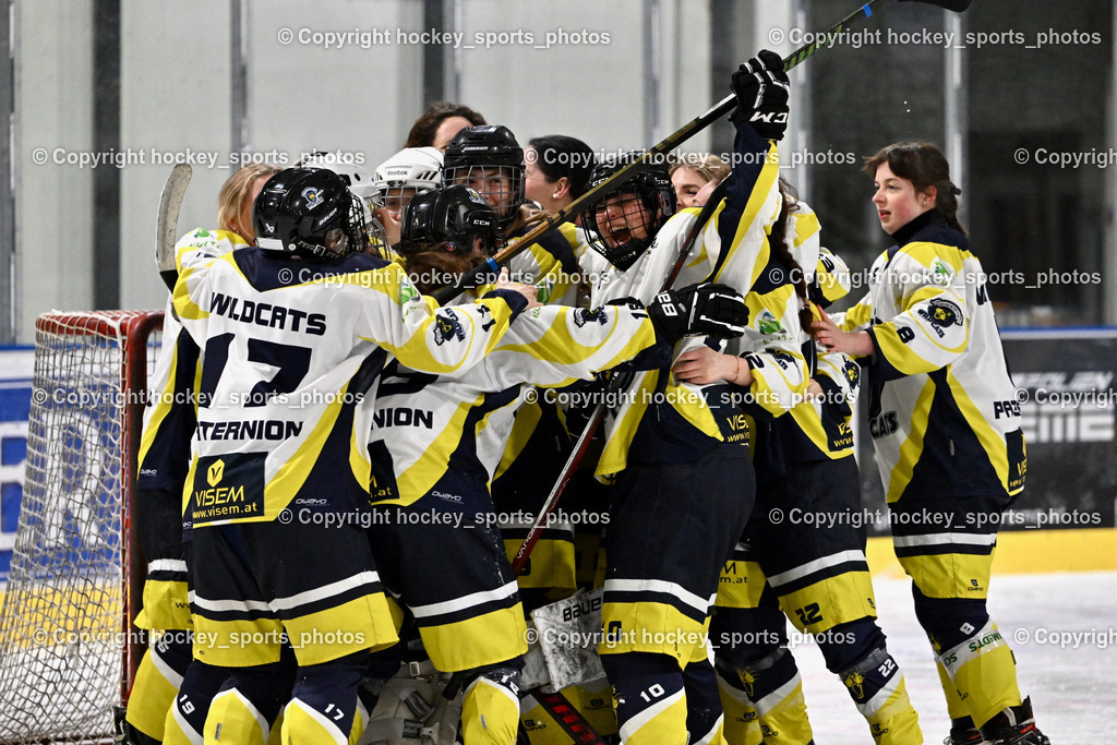 WILDCATS PATERNION & Lady Hawks Siegerehrung-Meisterfeier | Jubel Wildcats Paternion Mannschaft, WILDCATS PATERNION &amp; Lady Hawks Siegerehrung-Meisterfeier, WILDCATS PATERNION &amp; Lady Hawks Siegerehrung-Meisterfeier am 12.03.2025 in Steindorf (Ossiachersee Halle), Austria, (Photo by Bernd Stefan)