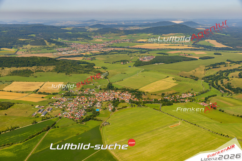 Luftaufnahme der Stadt Wiesenthal - Die Luftaufnahme wurde 2025 vom UL-Flugzeug heraus erstellt ( keine Drohne ) - Hochauflösende Luftaufnahme - für professionelle Ausdrucke geeignet. Die Geschenkidee !Hier alle&nbsp;Infos zur Lizenzierung der LuftaufnahmeWir fliegen auch dieses Jahr wieder in Ihre Region um Luftbilder zu erstellen.- Luftbild anfragen