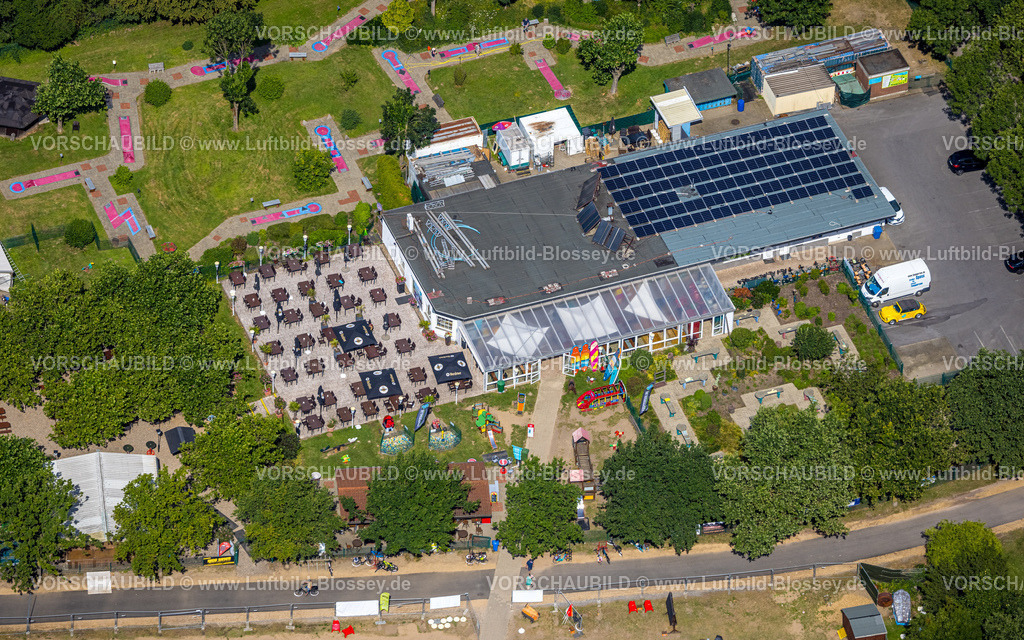 Duisburg230707364 | Luftbild, Wasserski- und Freizeitanlage mit Strand am Toeppersee, Rumeln-Kaldenhausen, Duisburg, Ruhrgebiet, Nordrhein-Westfalen, Deutschland