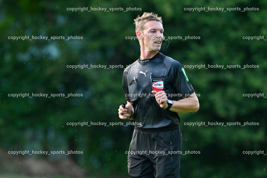 KAC 1909 vs. SAK | Holger Dietz Referee, KAC 1909 vs. SAK, KAC 1909 vs. SAK am 06.09.2024 in Klagenfurt (Sportplatz KAC), Austria, (Photo by Bernd Stefan)