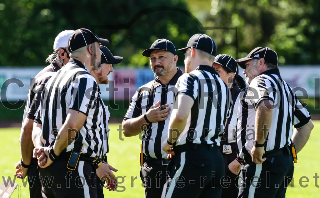2022-05-14_001_Erding_Bulls_gegen_Munich_Cowboys_2 | Erding, Deutschland, 14.05.2022:
Fußball, Regionalliga 2022, 3. Spieltag, Erding Bulls gegen Munich Cowboys 2, Endergebnis: 20:30

Foto: Christian Riedel / fotografie-riedel.net