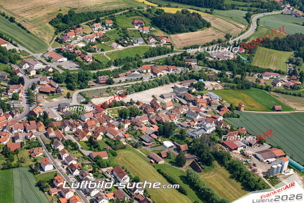 aktuelles Luftbild von  Maroldsweisach  - Luftaufnahme wurde 2019 von https://frankenair.de mittels Flugzeug (keine Drohne) erstellt.