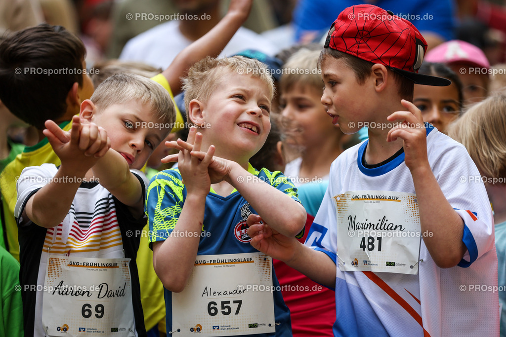GVG Fruehlingslauf in Frechen, 22.05.2022 | Impressionen vom GVG Fruehlingslauf am 22.05.2022 in Frechen (Nordrhein-Westfalen). Foto: BEAUTIFUL SPORTS/Axel Kohring