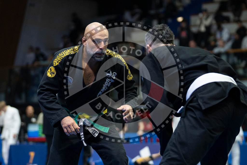 20240119PBB2969 | Fighters compete during the IBJJF European Championship in Paris, France, on January 19, 2024.