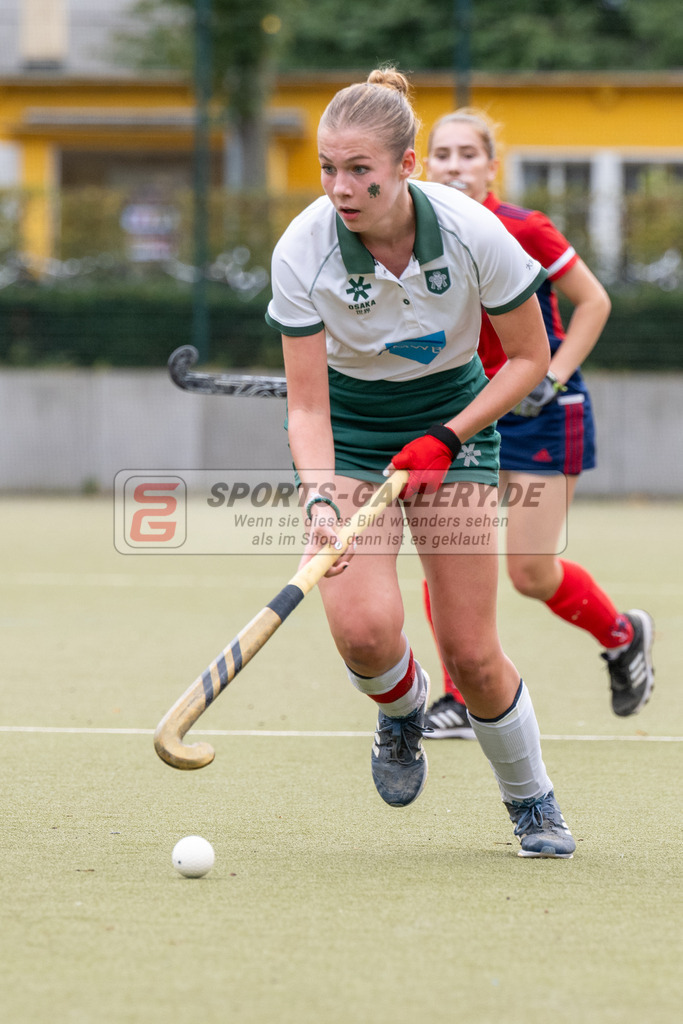 SFE_20231022_0075 | Deutsche Meisterschaft Weibliche U16 Finale Uhlenhorst Mülheim - Düsseldorfer HC am 22.10.2023 in Köln (Düsseldorfer Hockeyclub 1905 e.V.), Photo: Stephan Fehrmann 2023 (Sports-Gallery)