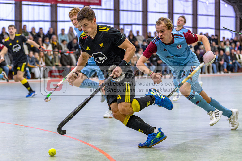SM_2025-01-12_mD5_-135 | 1.Bundesliga Hallenhockey  (M) UHC - HTHC / 12:13 (4:5)